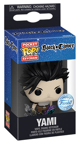 Funko Pop ! Keychain Animation - Black Clover (Yami) Portachiavi Vinyl 4Cm