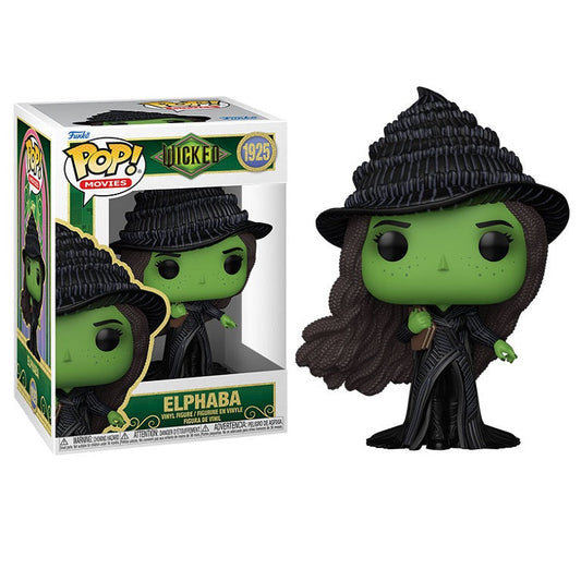 Funko Pop ! Movies Wicked 2 - (1925) Elphaba W/ Grimmerie Mago Di Oz 9Cm