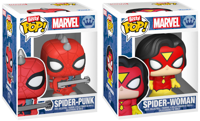 Funko ! Bitty Pop Display ! Bitty Box - Marvel Spider-Man Web Figure