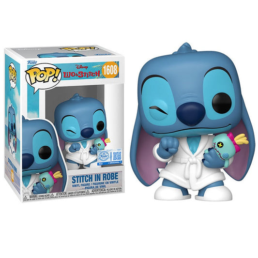 Funko Pop ! Disney Lilo E Stitch - (1608) Stitch in Robe Special Edition 9cm
