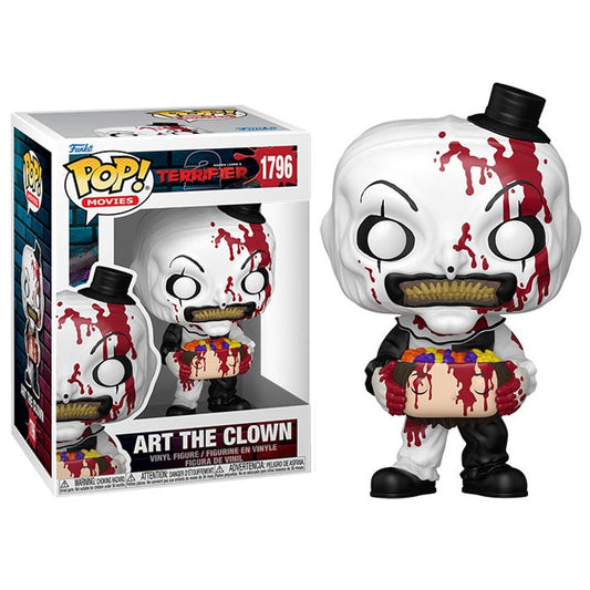 Funko Pop ! Movies Terrifier 2 - (1796) Art The Clown w/Head Bloody 9cm