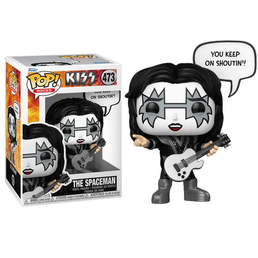 Funko Pop ! Rocks Kiss  - (473) The Spaceman Rock & Roll All Nite Figure 9cm
