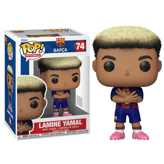 Funko Pop ! Football Barcellona - (74) Lamine Yamal Figure Barca 9cm Calcio