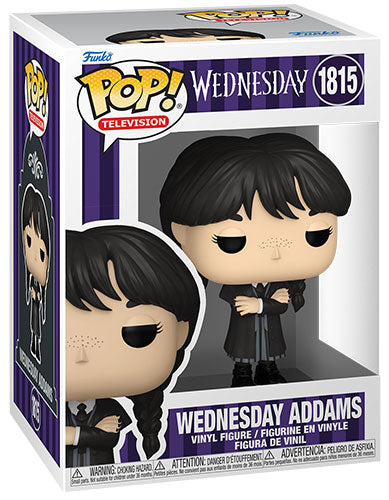 Funko Pop ! Television - Wednesday (1815) Wednesday Addams Vinyl Figure 9cm