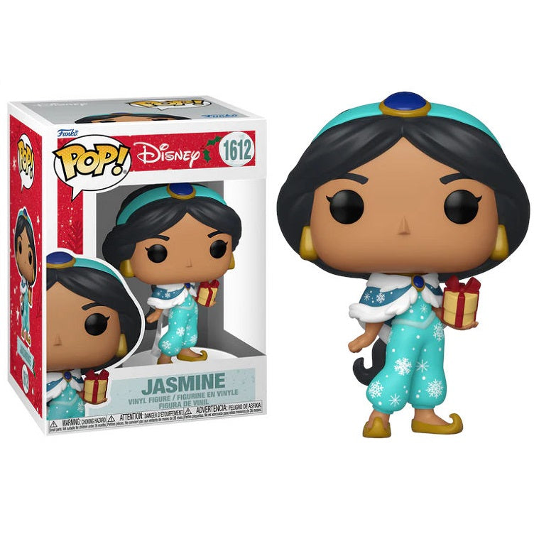 Funko Pop ! Disney Princess - (1612) Holiday Jasmine Figure Vinyl 9cm Aladdin