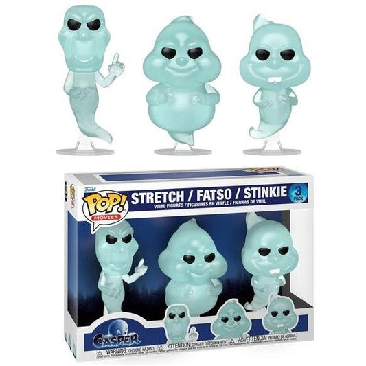 Funko Pop ! Movies Casper 30Th - Ghostly Trio 3-Pack 9 cm Movie Film