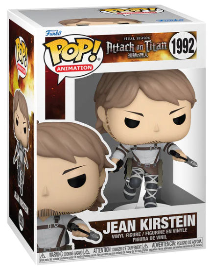 Funko Pop ! Animation Attack On Titan - (1992) Jean Kirstein A.O.T. Figure 9cm