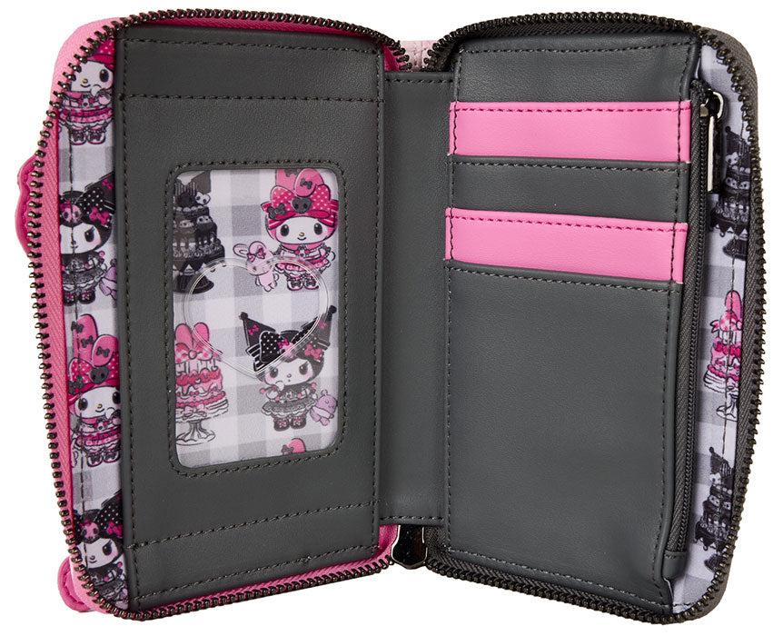 Funko Loungefly Portafoglio Hello Kitty Sanrio Kuromi & My Melody Nuovo