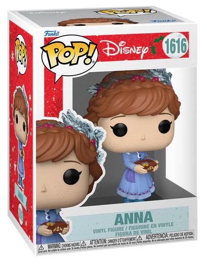 Funko Pop ! Disney Princess - (1616) Holiday Anna Figure 9cm Frozen