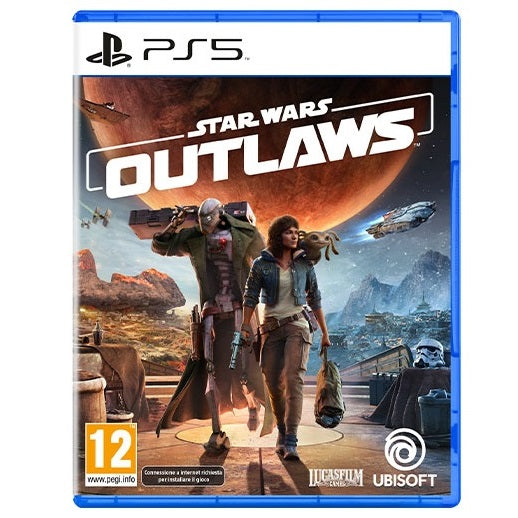 Star Wars Outlaws PS5 Video Game PlayStation 5 Italian EU Jedi New Sealed
