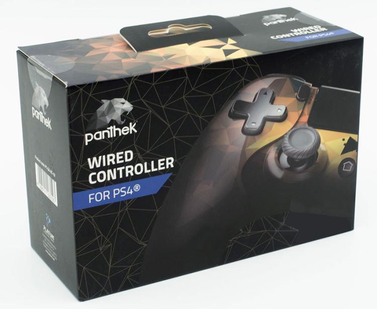 Panthek Controller Ps4 Ps3 Pc Windows Gamepad Wired Dual Vibration Gaming