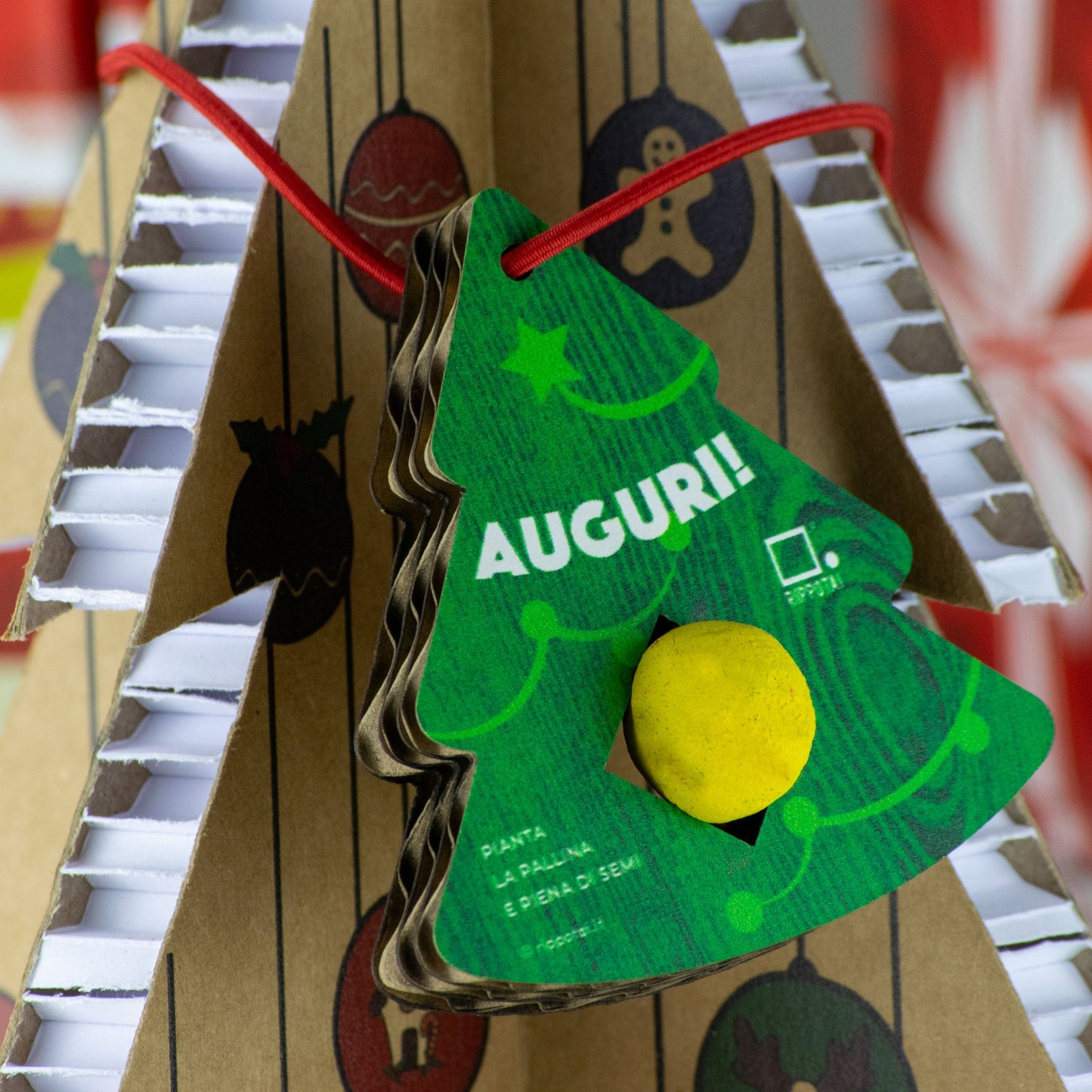 Decorazioni Natalizie Ecologiche “Coltiva il Tuo Natale” – Con Bombe di Semi