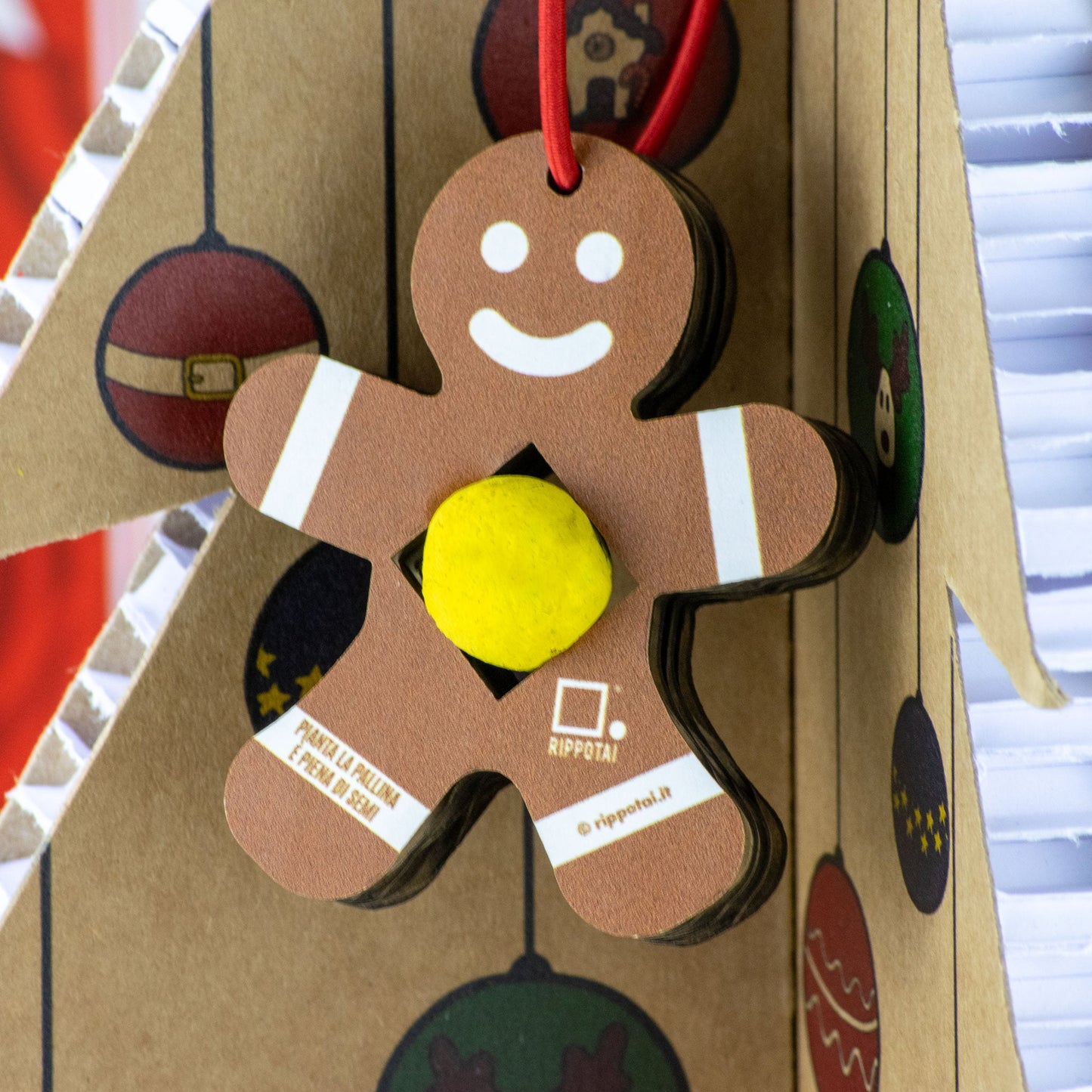 Decorazioni Natalizie Ecologiche “Coltiva il Tuo Natale” – Con Bombe di Semi