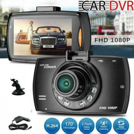 Dash Cam 1080p Hd Auto Telecamera Registratore Videocamera Monitor