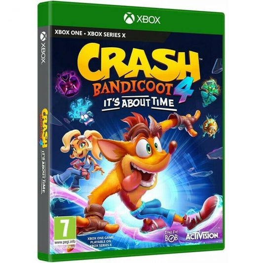 CRASH BANDICOOT 4 - IT´S ABOUT TIME GIOCO XBOX ONE  VIDEOGIOCO ITALIANO NUOVO