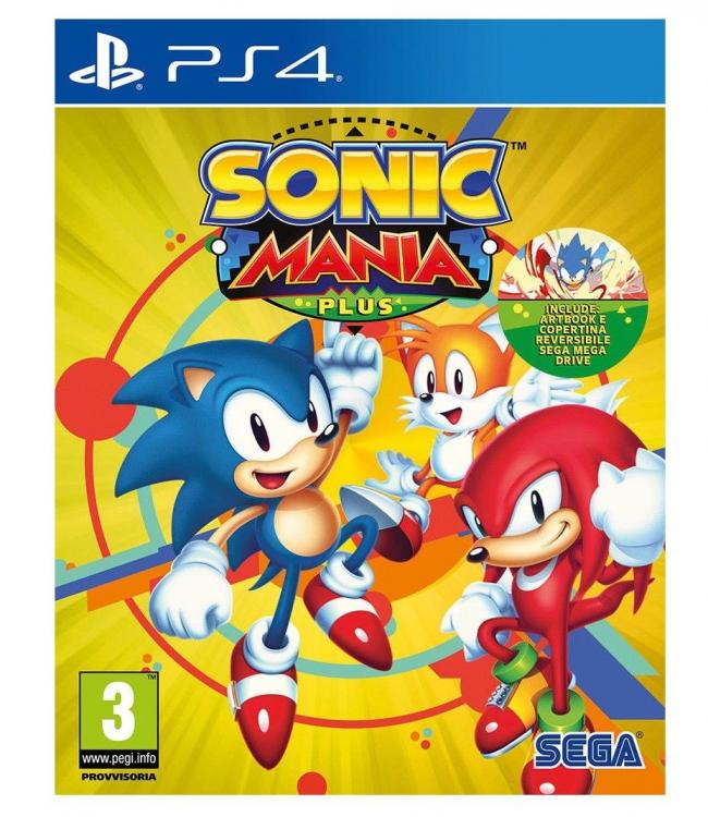 Sonic Mania Plus Ps4 Playstation 4 Game Italian Video Game New Sealed