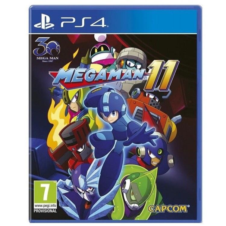 Megaman 11 Ps4 Gioco Playstation 4 Videogioco Capcom Italiano Nuovo Sigillato