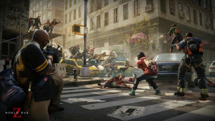 World War Z PS4 Video Game Playstation 4 Game Survivor Italian Zombie New