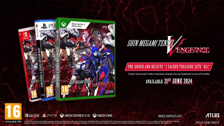 Shin Megami Tensei V Vengeance Nintendo Switch Gioco Italiano Pal Eu Nuovo