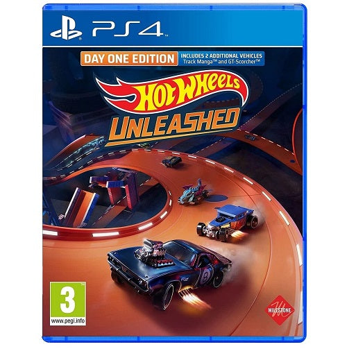 Hot Wheels Unleashed Day One Edition PS4 Italian Game Racer Playstation 4