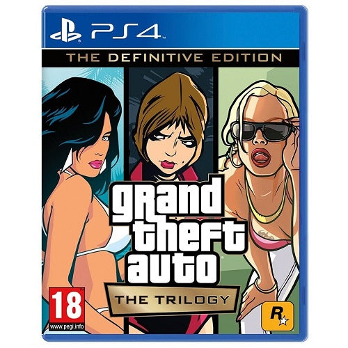 Gta Grand Theft Auto Trilogy The Definitive Edition Ps4 Italian Playstation 4