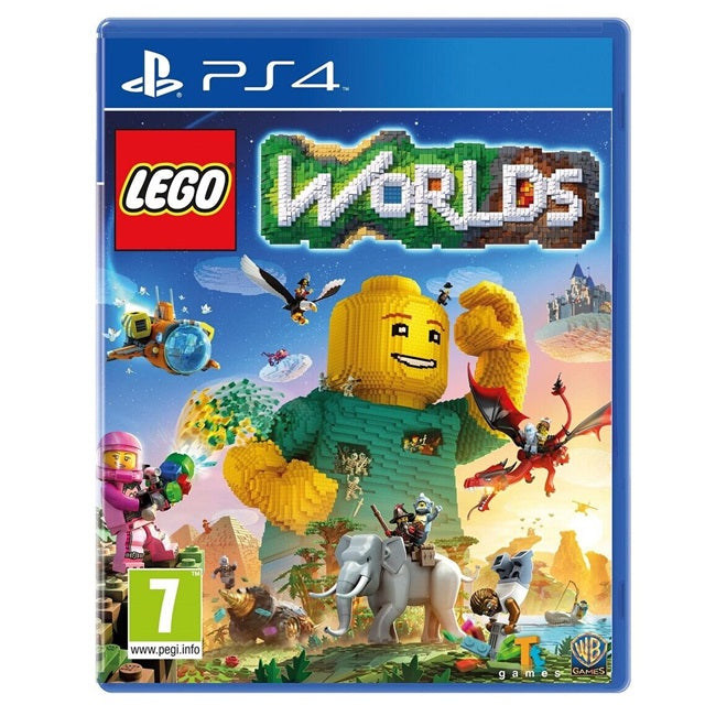 Lego Worlds PS4 PlayStation 4 Game Italian Video Game World New Sealed