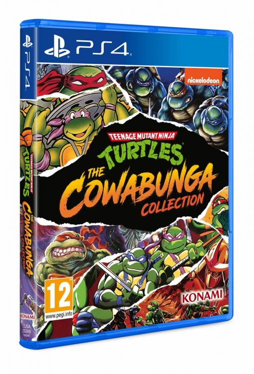 Teenage Mutant Ninja Turtles - The Cowabunga Collection Ps4 Italian Tmnt New