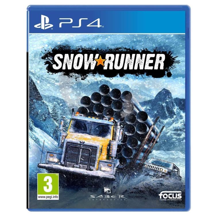 Snowrunner PS4 Italian Game Playstation 4 Mudrunner Truck Lorry EU New