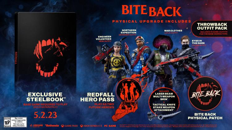 Redfall Bite Back Steelbook Edition Xbox Serie X Gioco Italiano Nuovo Pal Ita