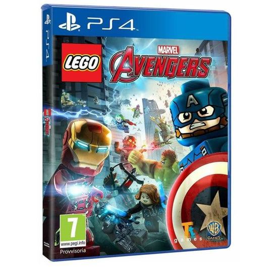 Lego Marvel Avengers Ps4 PlayStation 4 Game Italian Dc Iron Man Film New