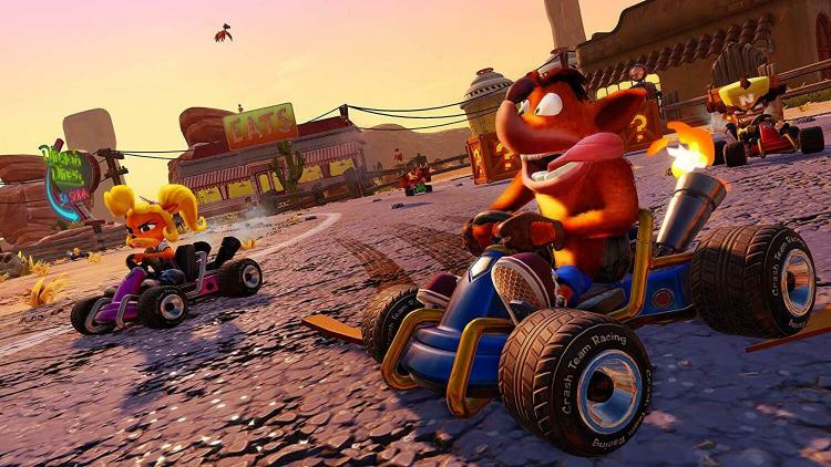 Crash Team Racing Nitro Fueled Xbox One Italiano Gioco Ctr Bandicoot Kart Seriex