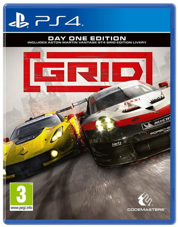 Grid Day One Edition PS4 Video Game Racing PS4 Italian GT PlayStation 4