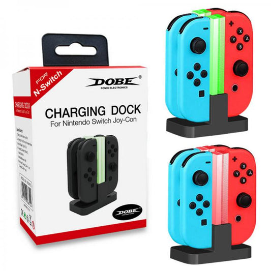 NINTENDO SWITCH JOY CONTROLLER CHARGER 4-in-1 DOCK CHARGING STATION