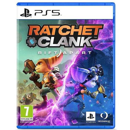 Ratchet e Clank Rift Apart Ps5 Gioco Playstation 5 Videogioco Copertina Europa