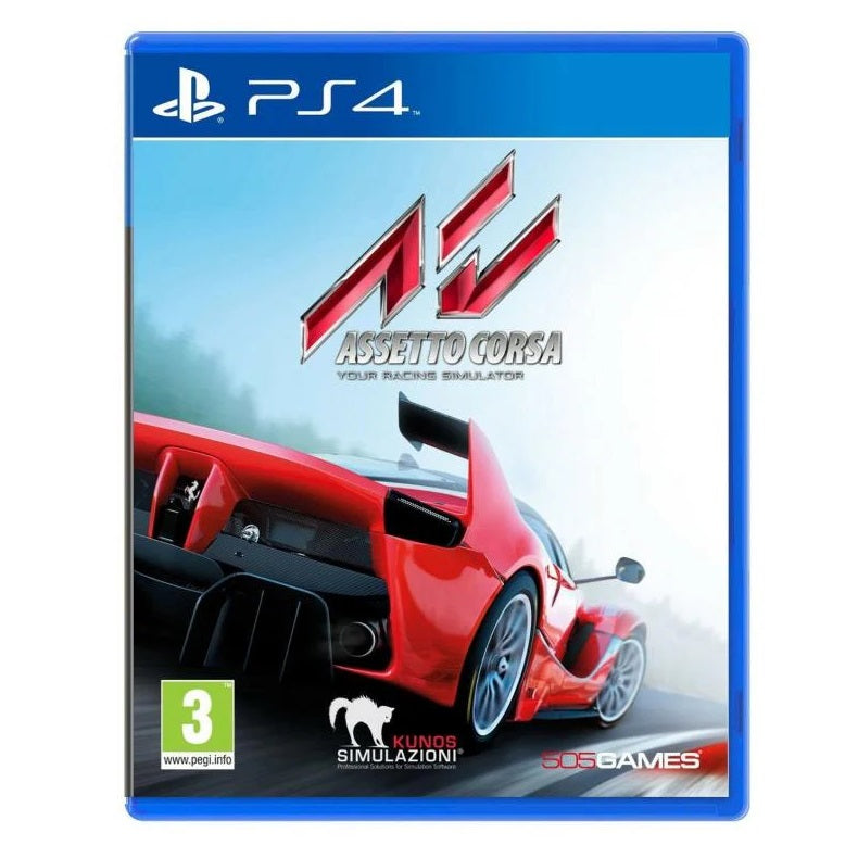 Assetto Corsa Standard Edition PS4 Racing Italian PlayStation 4 New
