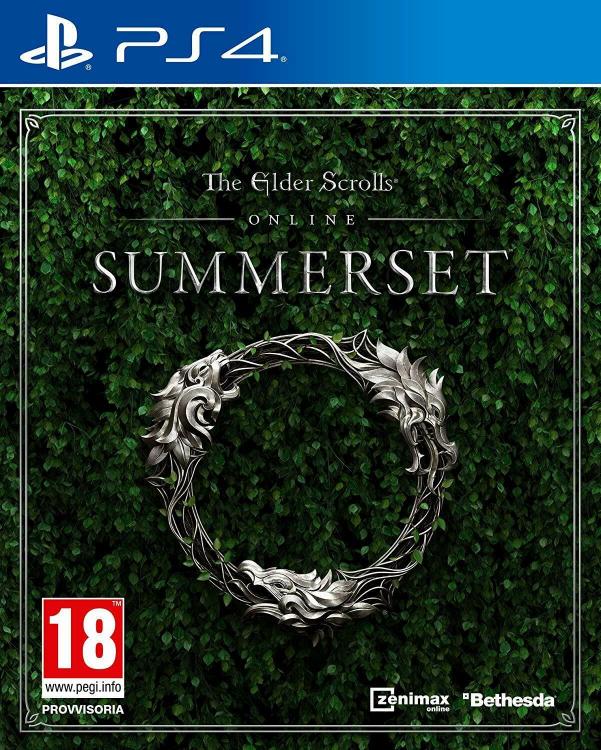 Video game The Elder Scrolls Online - Summerset PS4 Skyrim PlayStation 4 Game