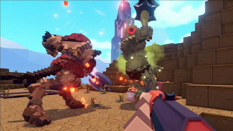 Pixark PS4 Official Italian Video Game Play Station 4 Minecraft Style New