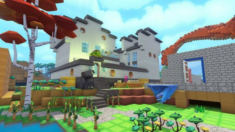 Pixark PS4 Official Italian Video Game Play Station 4 Minecraft Style New