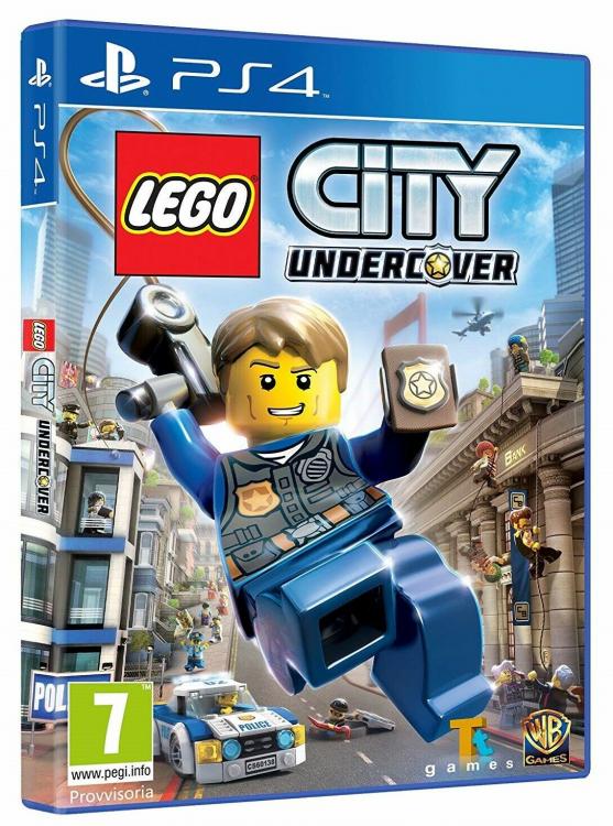 Lego City Undercover PS4 PlayStation 4 Game Italian New Pal Ita Sealed
