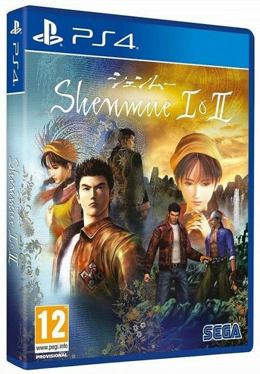 Shenmue HD 1 & 2 Collection PS4 Video Game Playstation 4 Italian New EU Ita