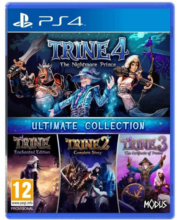 Trine Ultimate Collection Ps4 Game Eu Italian Play Station 4 Video Game New