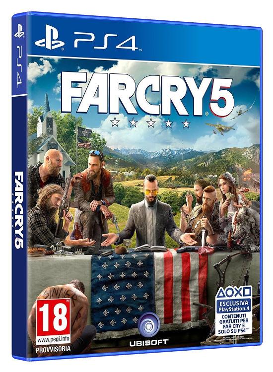 Far Cry 5 Ps4 Gioco Pal Italiano Playstation 4 Videogioco Videogioco Sigillato