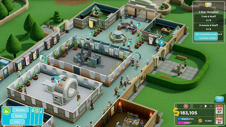 Two Point Hospital PS4 Italian Game PlayStation 4 Hospital The Sims EU New