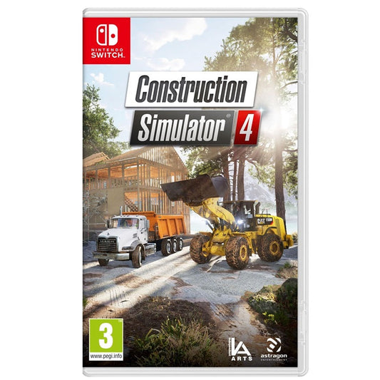 Construction Simulator 4 Nintendo Switch Italian Game Multilingual New
