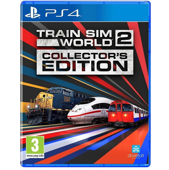 Train Sim World 2 Collector's Edition PS4 Game Italian Train Simulator EU