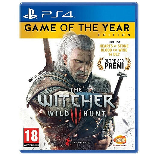 The Witcher 3 Wild Hunt - Goty Edition PS4 Italian Playstation 4 Game PAL ITA