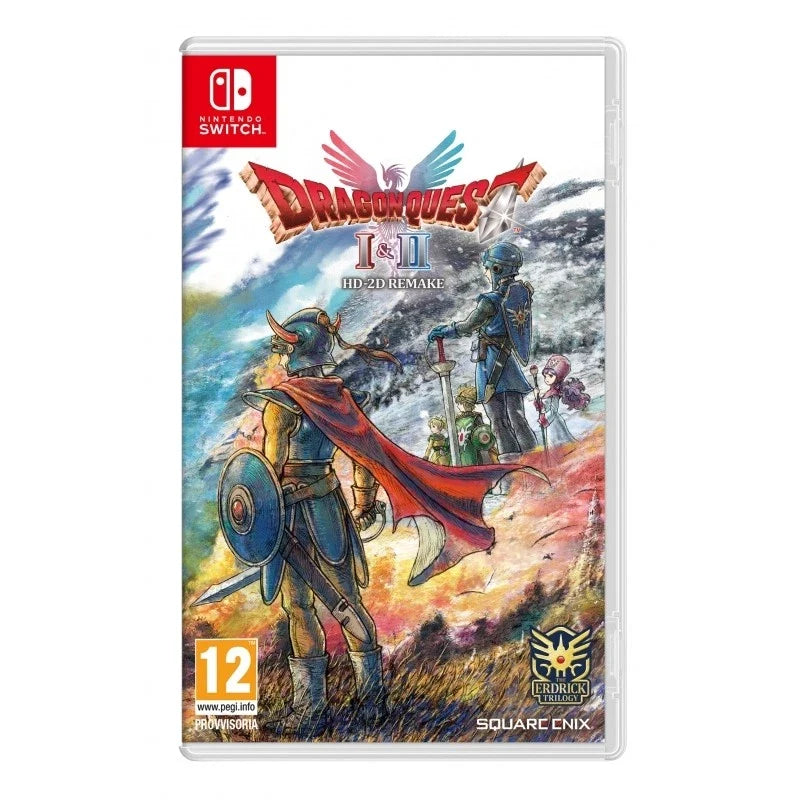 Dragon Quest I & II HD-2D Remake Nintendo Switch Gioco Pal Italiano Nuovo