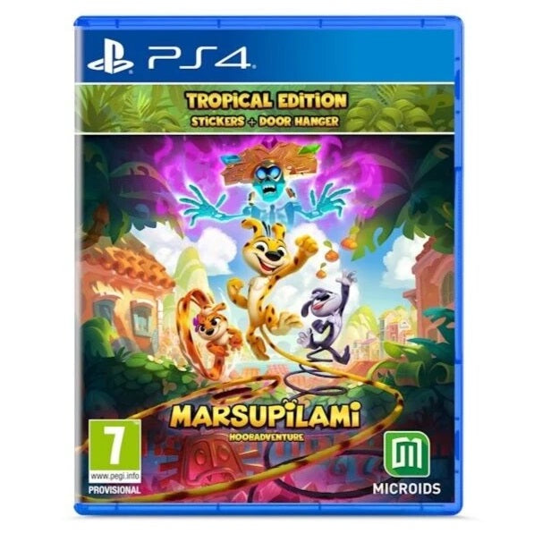 Marsupilami Hoobadventure Tropical Edition PS4 Italian EU PlayStation 4 Game