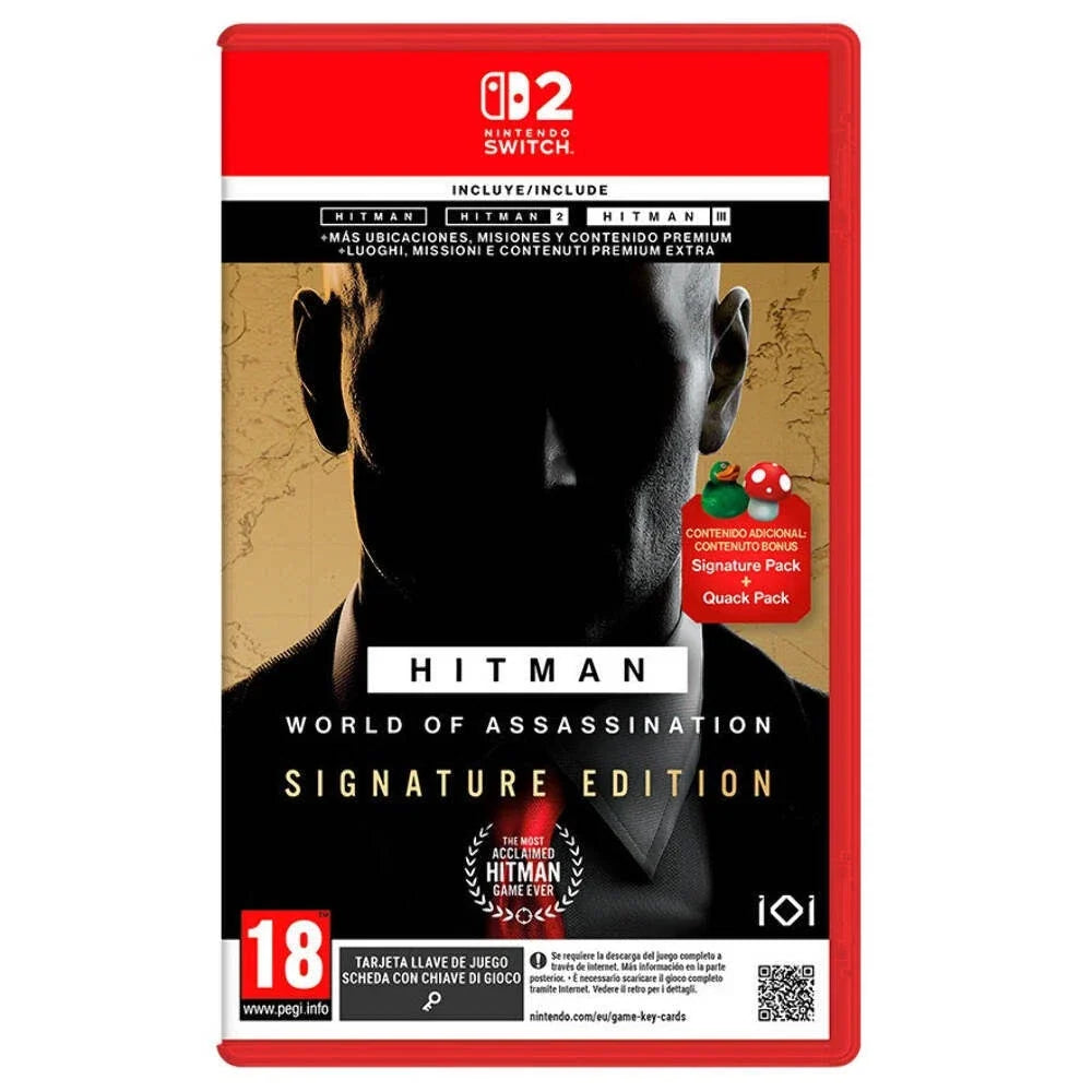 Hitman World of Assassination Signature Edition Nintendo Switch 2 Ita - NSW2 Nuovo