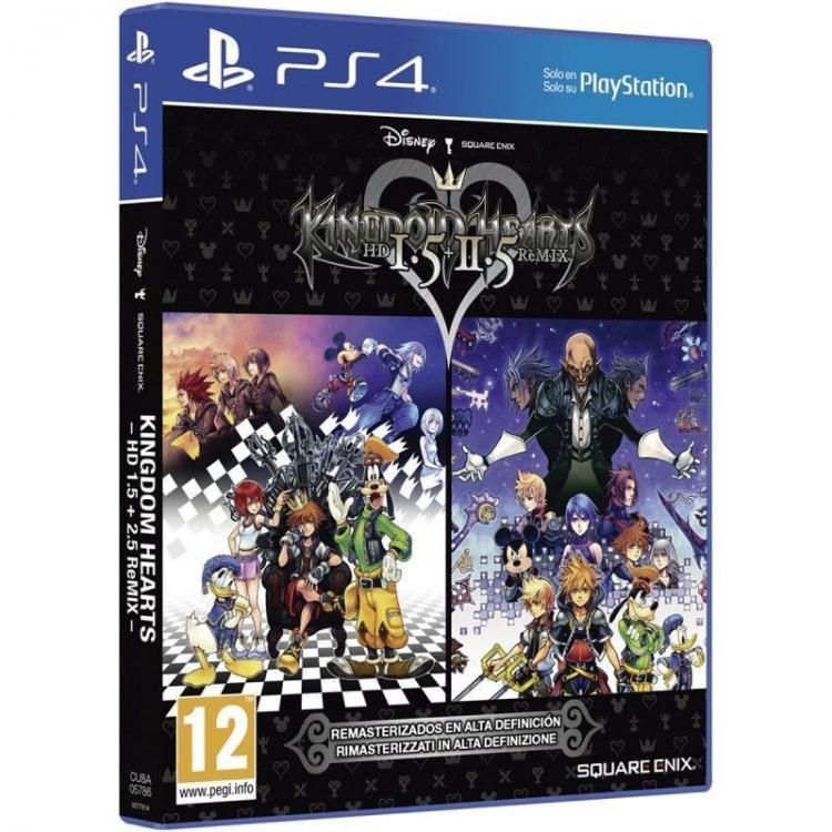 Kingdom Hearts HD 1.5 + 2.5 ReMIX PS4 Game EU PlayStation 4 Italian Video Game
